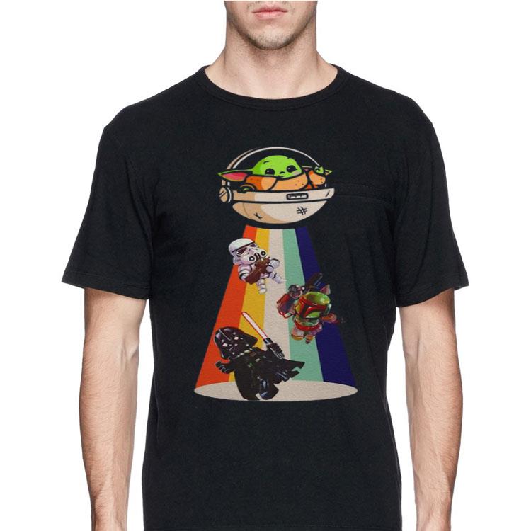 Star Wars Darth Vader Baby Yoda Ufo shirt