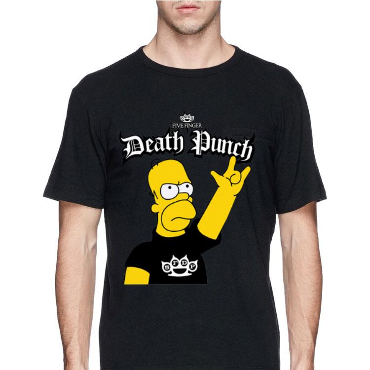 The Simpsons Five Finger Death Punch shirt