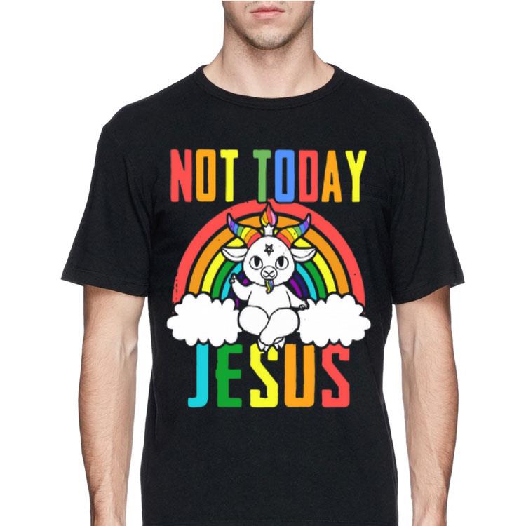 Unicorn Not Today Jesus shirt 8 Unicorn Not Today Jesus shirt