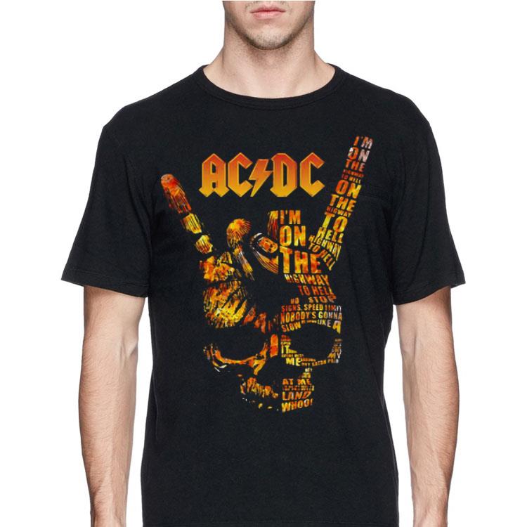 ACDC Rock Band I'm on the highway to hell shirt