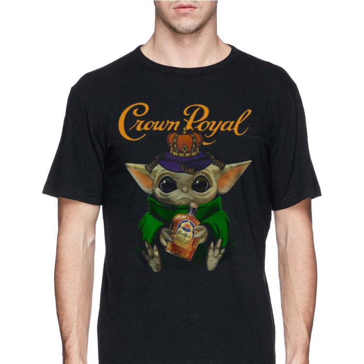 Baby Yoda And Crown Royal shirt