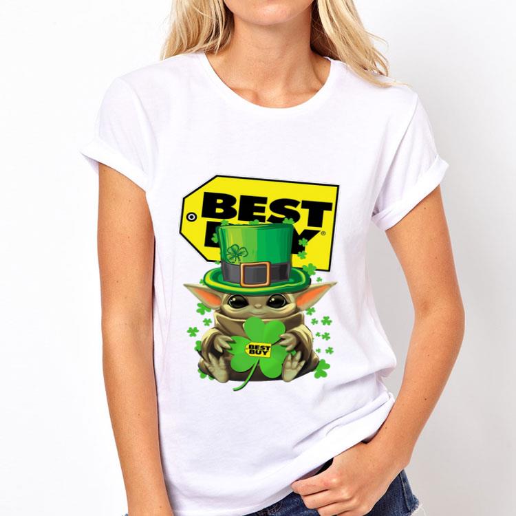 Baby Yoda Best Buy Shamrock St.Patrick’s Day shirt