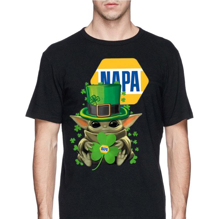 Baby Yoda Napa Shamrock St. Patrick’s Day shirt