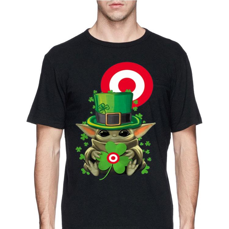Baby Yoda Target Shamrock St. Patrick’s Day shirt