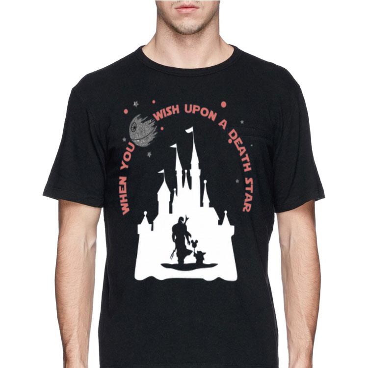 Baby Yoda The Mandalorian When You Wish Upon A Death Star shirt