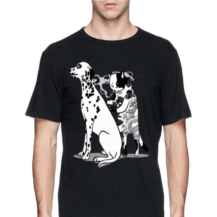 Cat Tattoos Dalmatian shirt