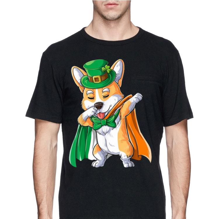 Corgi Dabbing St Patrick’s Day shirt