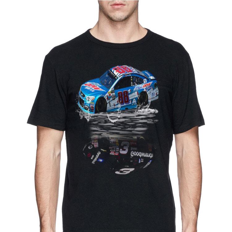Dale Earnhardt Jr. 88 Reflection Water Mirror Sr 3 Nascar shirt 8 Dale Earnhardt Jr. 88 Reflection Water Mirror Sr 3 Nascar shirt