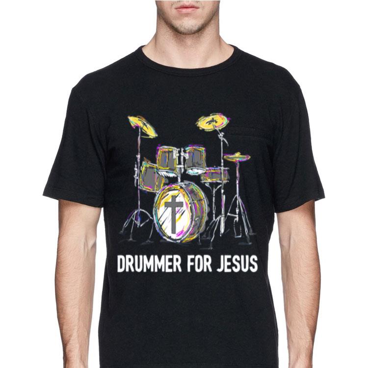 Drummer For Jesus shirt