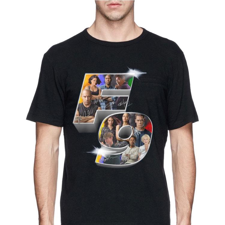 Fast And Furious F9 Signatures shirt 8 Fast And Furious F9 Signatures shirt