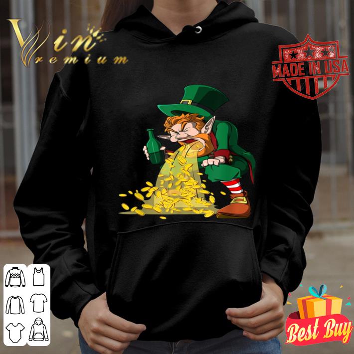 Funny St Patricks Day Drunk Puking Leprechaun Gold Gift shirt 8 Funny St Patricks Day Drunk Puking Leprechaun Gold Gift shirt