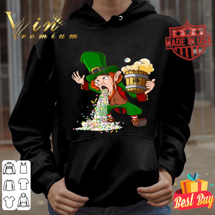 Funny St Patricks Day Leprechaun Drunk Irish Puking Bar Pub shirt 8 Funny St Patricks Day Leprechaun Drunk Irish Puking Bar Pub shirt