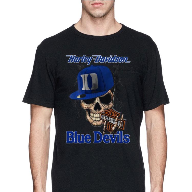 Harley Davidson Blue Devils shirt