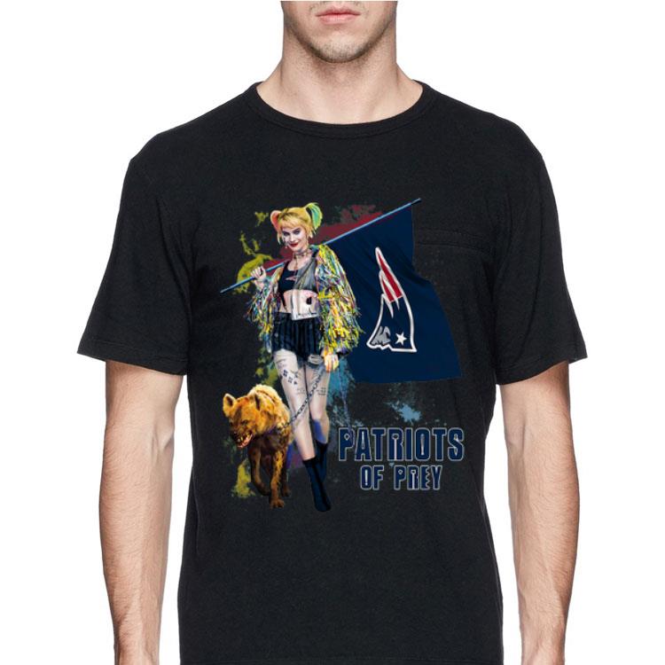 Harley Quinn New England Patriots Of Prey shirt