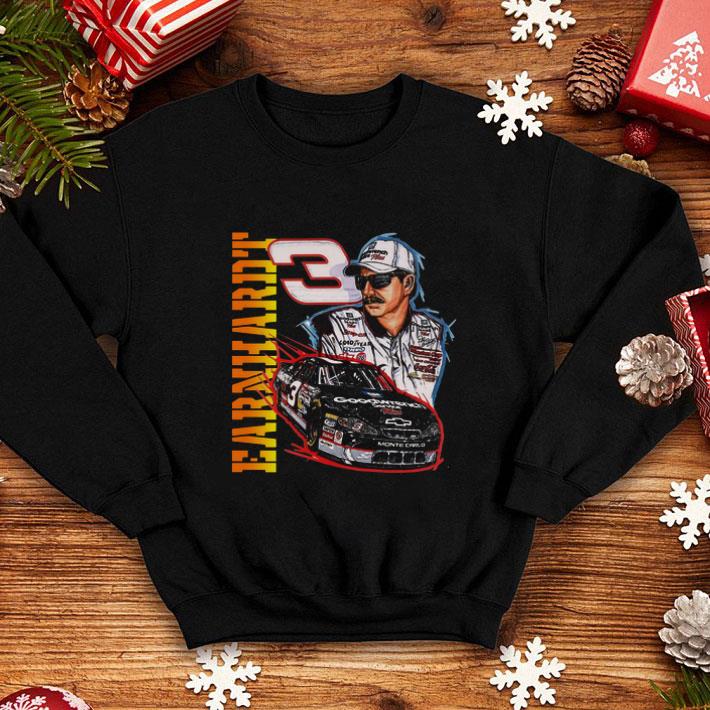 Hot Earnhardt 3 Goodwrench Car Signature shirt