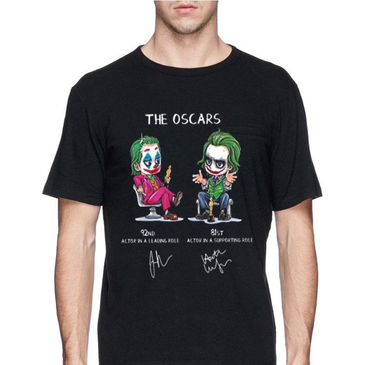 Joker The Oscars 92nd Actor In A Leading Role 81st Actor In A Supporting Role shirt