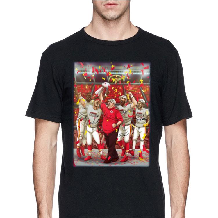 Kansas City Chiefs Andy Reid and Players Super Bowl Champions shirt