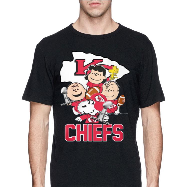 Kansas City Chiefs Peanuts Characters shirt