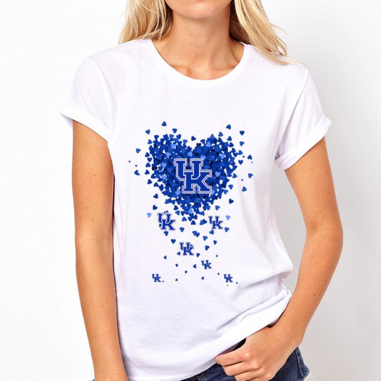 Kentucky Wildcats Tiny Hearts Shape shirt