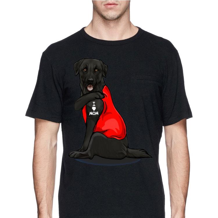 Labrador Retriever Basse Tattoos I Love Mom shirt