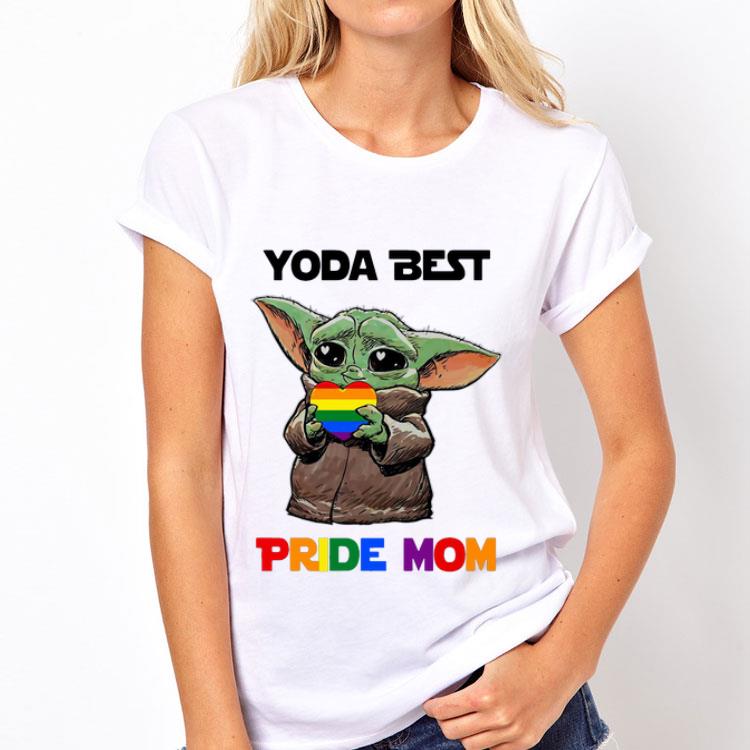 Lgbt Baby Yoda Yoda Best Pride Mom shirt