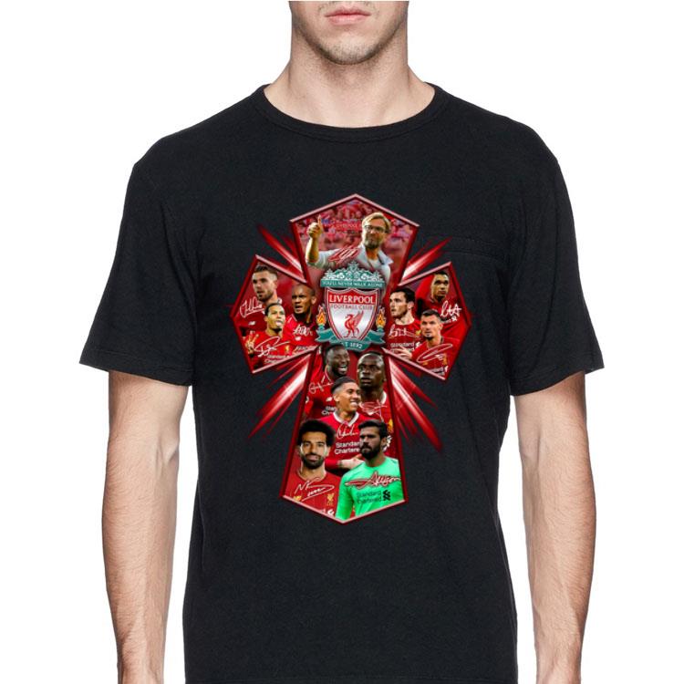 Liverpool FC Cross Jesus shirt