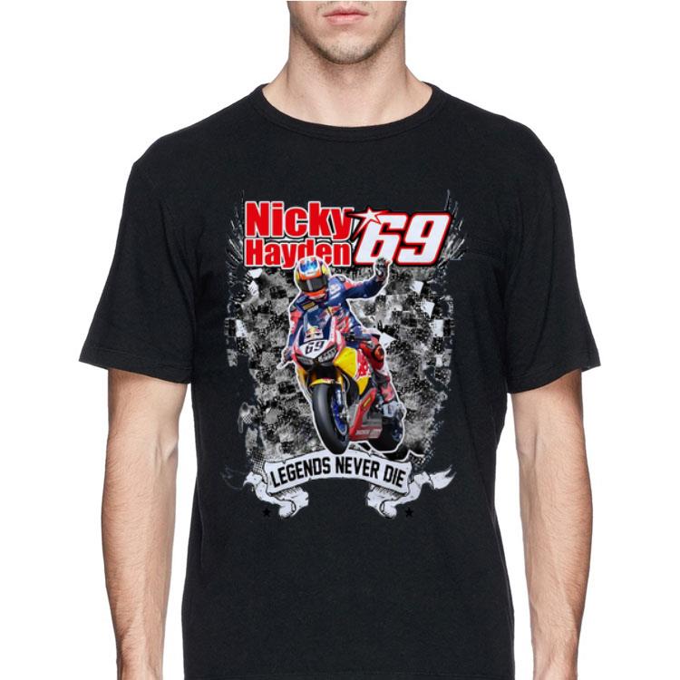 Nicky Hayden Legends Never Die shirt