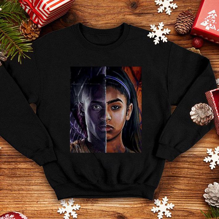 Original Kobe Bryant And Daughter Face shirt