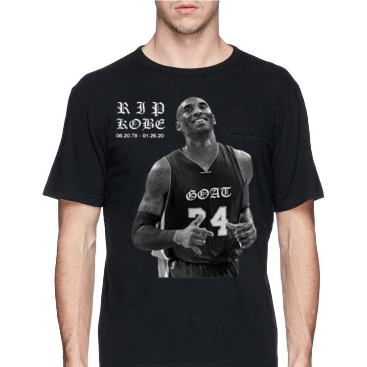 RIP Kobe Goat 24 shirt