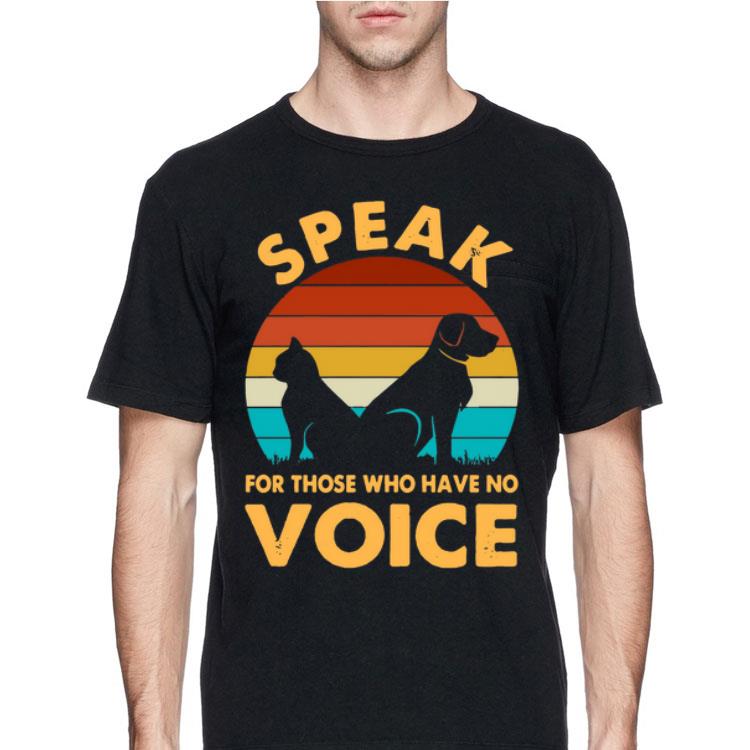Speak for those who have no voice sunset shirt 8 Speak for those who have no voice sunset shirt