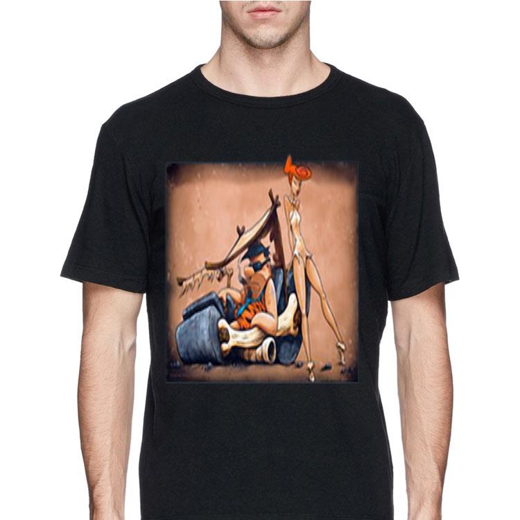 The Flintstones Go Lowbrow shirt