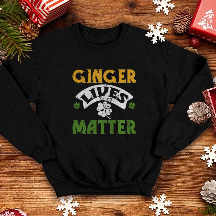 Top Ginger Lives Matter Saint Patricks Day shirt