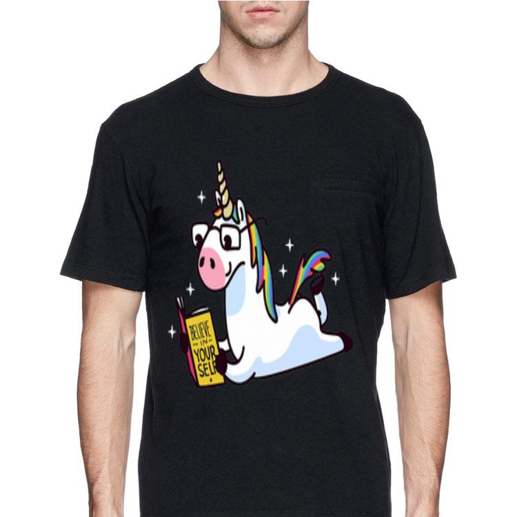 Unicorn Riding Believe In Yourself shirt