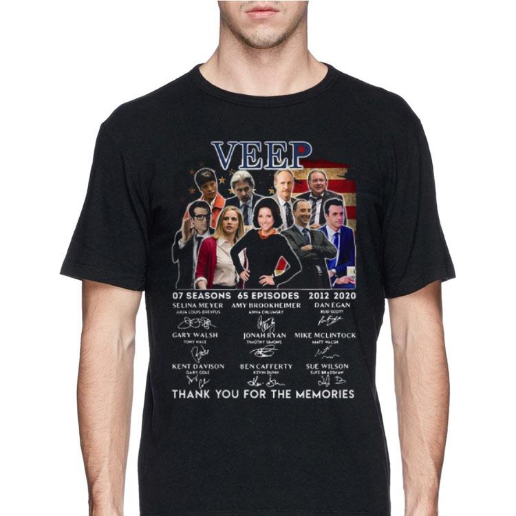 Veep 07 Seasons 65 Episodes 2012 2020 Thank You For The Memories Signature shirt