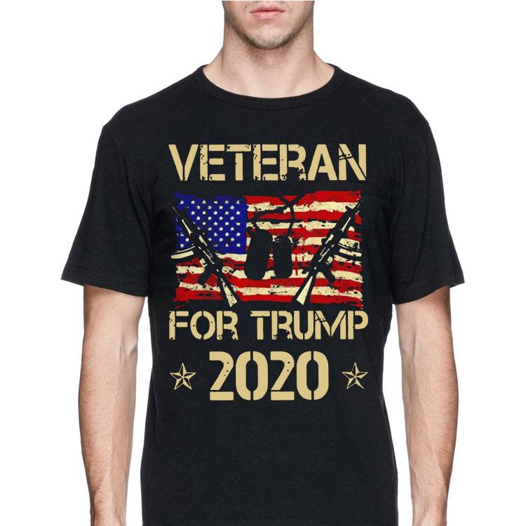 Veteran For Trump 2020 shirt