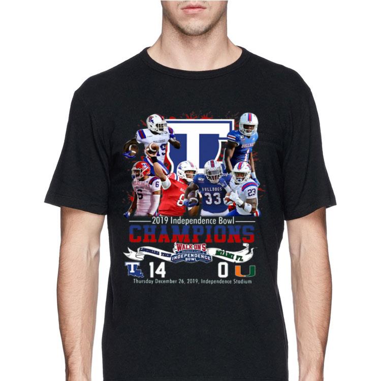 2019 Independence Bowl Champions Louisiana Tech Vs Miami FL shirt