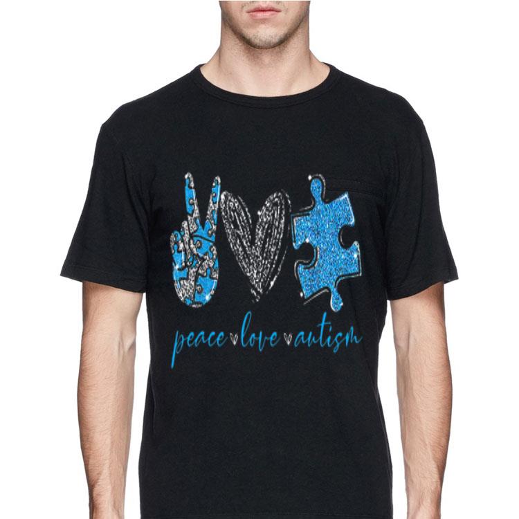 Best Peace Love Autism shirt 8 Best Peace Love Autism shirt