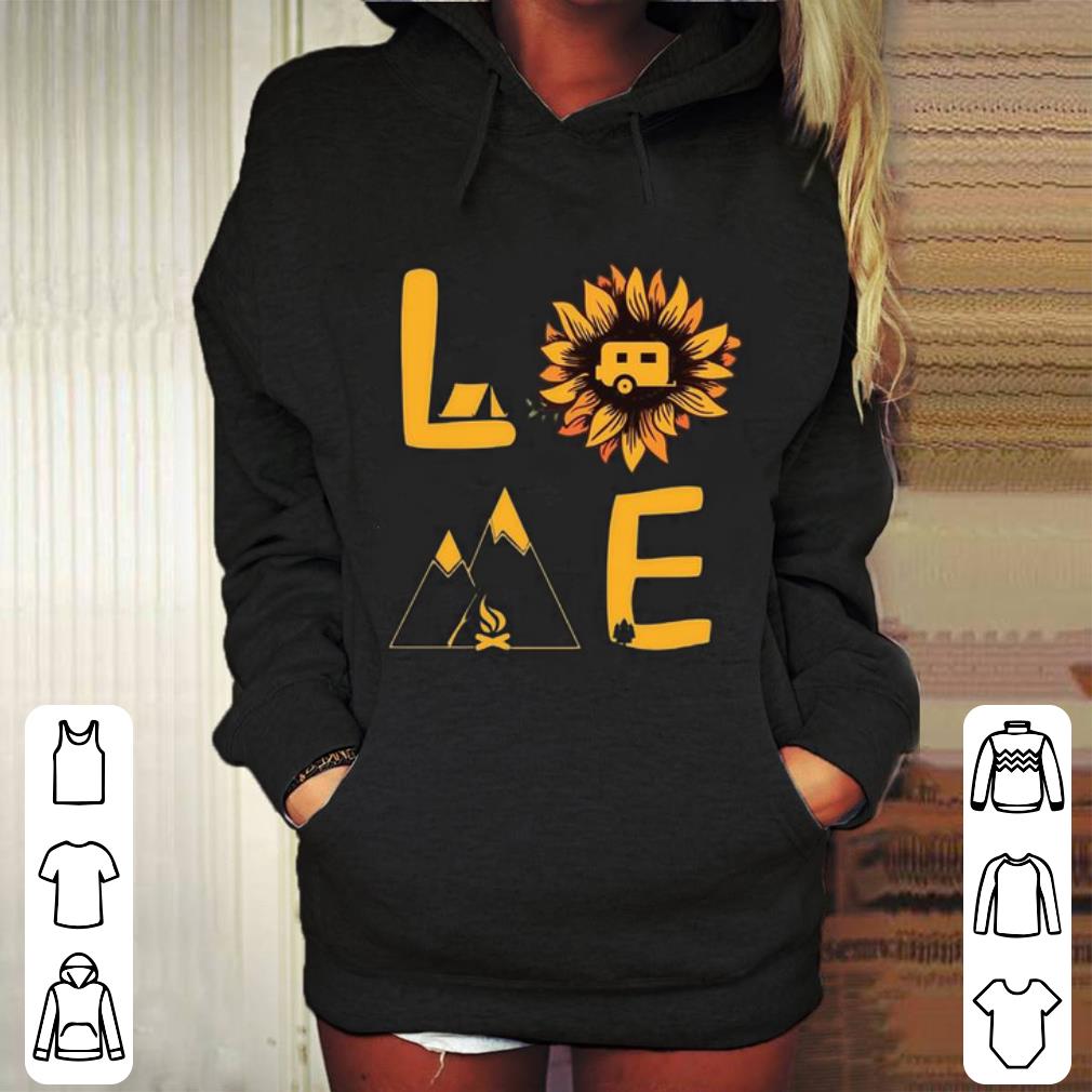 Hot Love sunflower and camping shirt 7 Hot Love sunflower and camping shirt