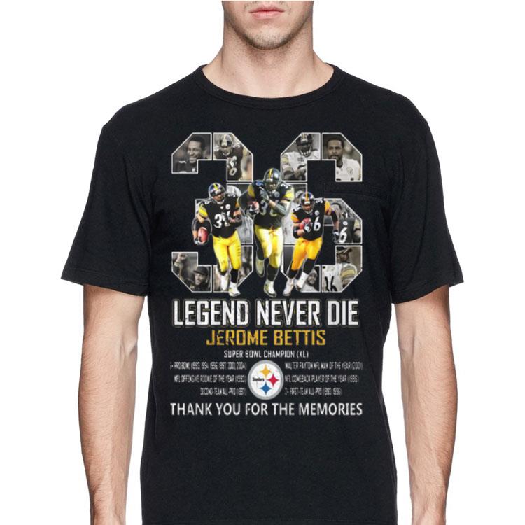 Legend Never Die 36 Jerome Bettis Thank You For The Memories shirt 8 Legend Never Die 36 Jerome Bettis Thank You For The Memories shirt