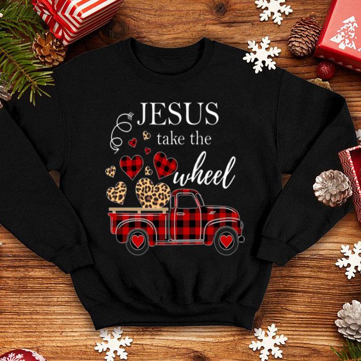 Leopard Heart Jesus Take The Wheel shirt 8 Leopard Heart Jesus Take The Wheel shirt