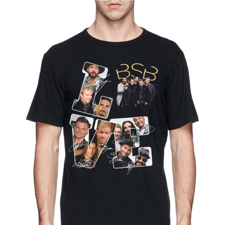 Love BSB All Characters Signatures shirt