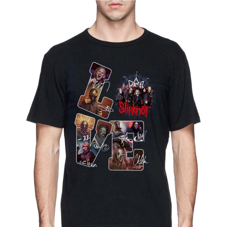 Love Slipknot Signatures shirt 8 Love Slipknot Signatures shirt