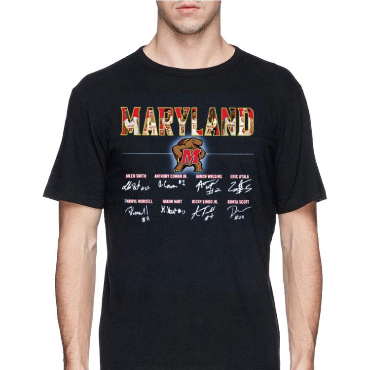 Maryland Legends Signatures shirt 8 Maryland Legends Signatures shirt