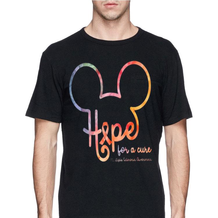 Mickey Mouse Hipe For A Cure Multiple Sclerosis Awareness shirt
