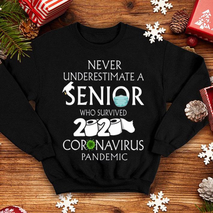 Never Underestimate A Senior Who Survived 2020 Coronavirus Pandemic shirt 8 Never Underestimate A Senior Who Survived 2020 Coronavirus Pandemic shirt