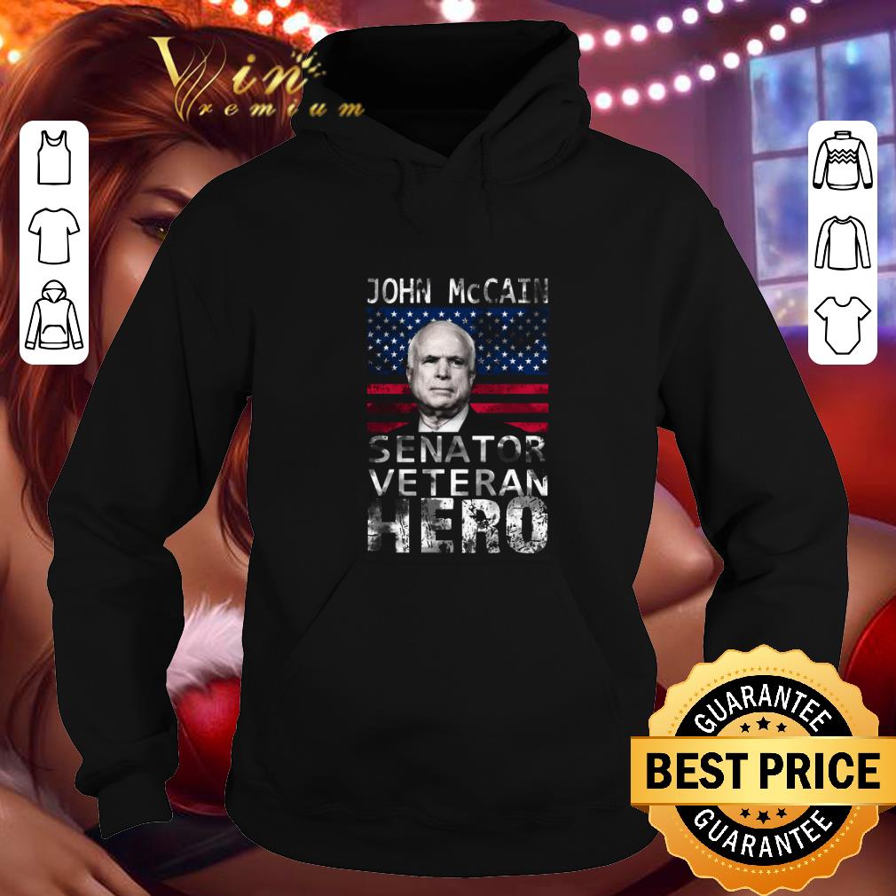 Original John McCain American Hero Senator Veteran shirt