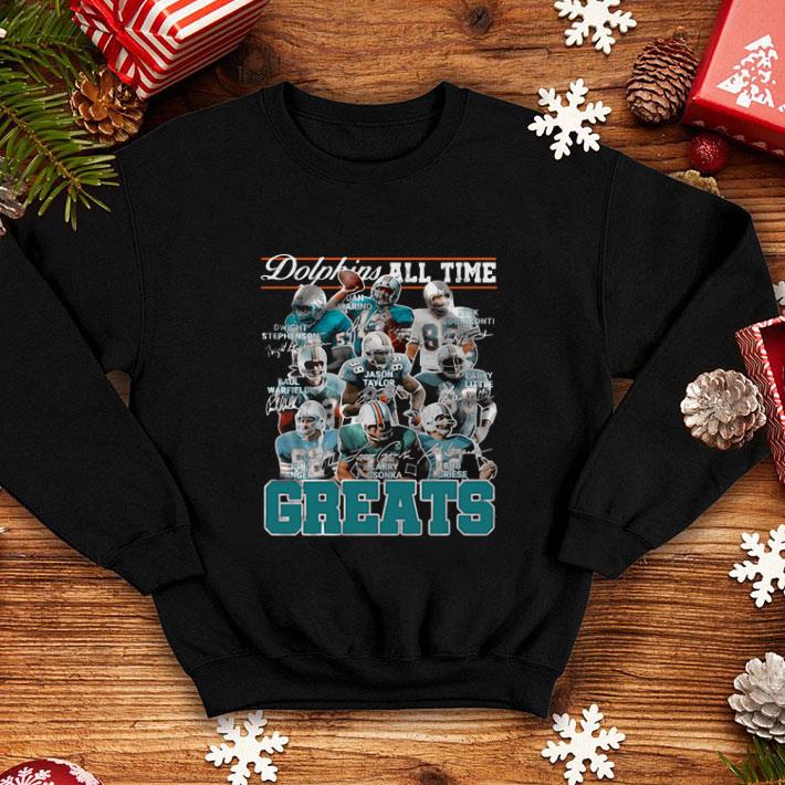 Original Miami Dolphins All Time Greats Legends Signatures shirt