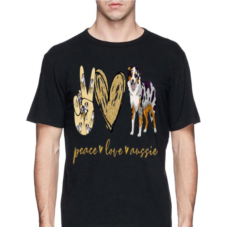 Peace Love Aussie shirt