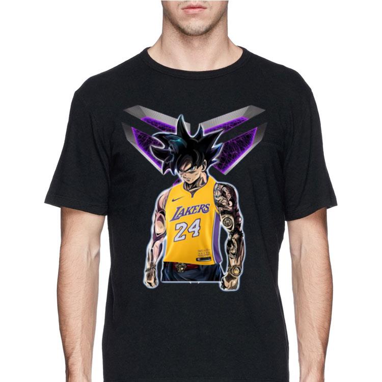Songoku Ultra Instinct Kobe Bryant Lakers 24 shirt 8 Songoku Ultra Instinct Kobe Bryant Lakers 24 shirt
