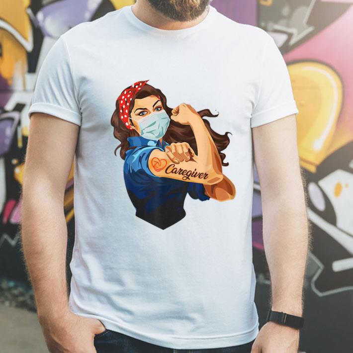 Strong Girl Tattoo Caregiver shirt
